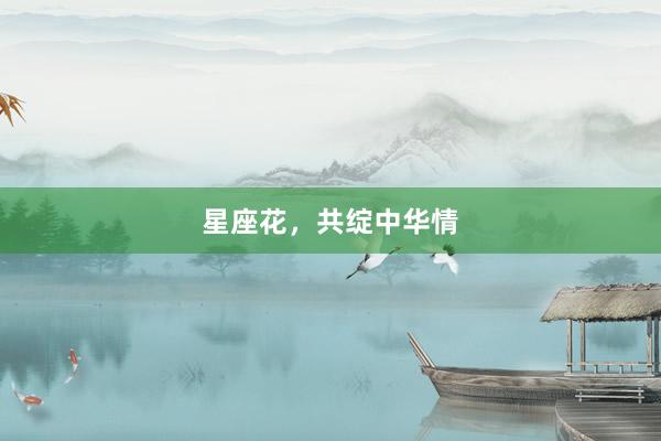 星座花,共绽中华情